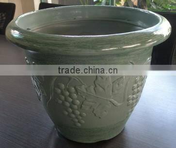 Wholesale OEM blow molding plastic fish flower vase,small vase