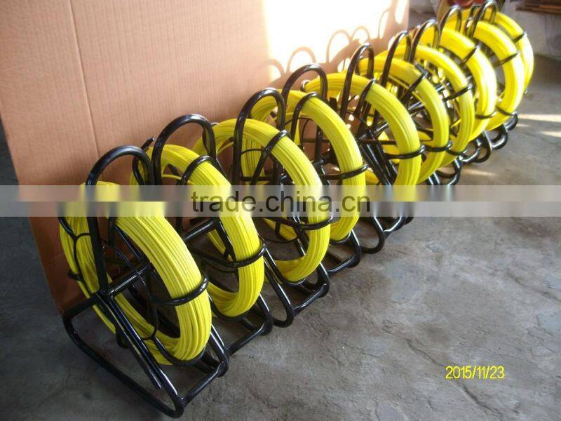 Fiberglass duct rodder/tapered fiberglass rod/cable duct rods