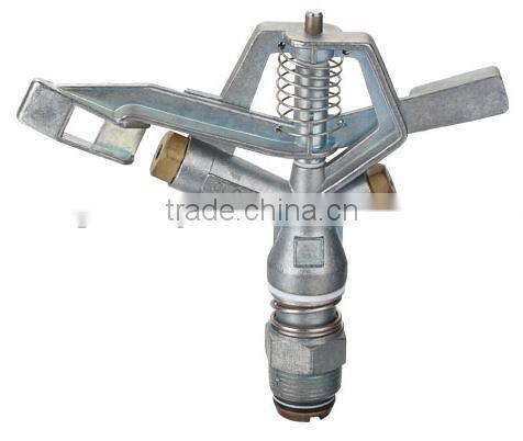 Irrigation Double round zinc alloy nozzle