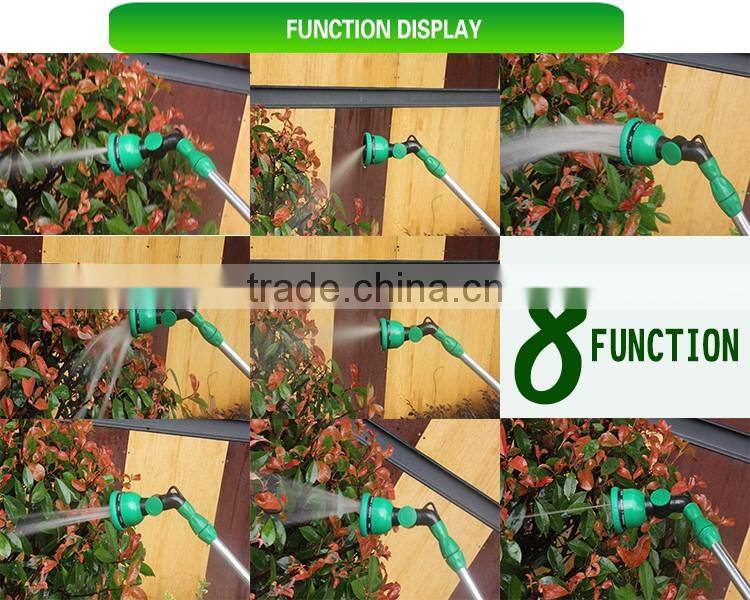 Telescopic Spray 8 Patterns Garden Water Wand