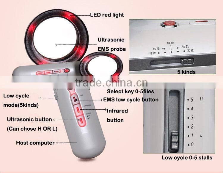 Slimming thin instrument ultrasonic beauty instrument massage slimming machine