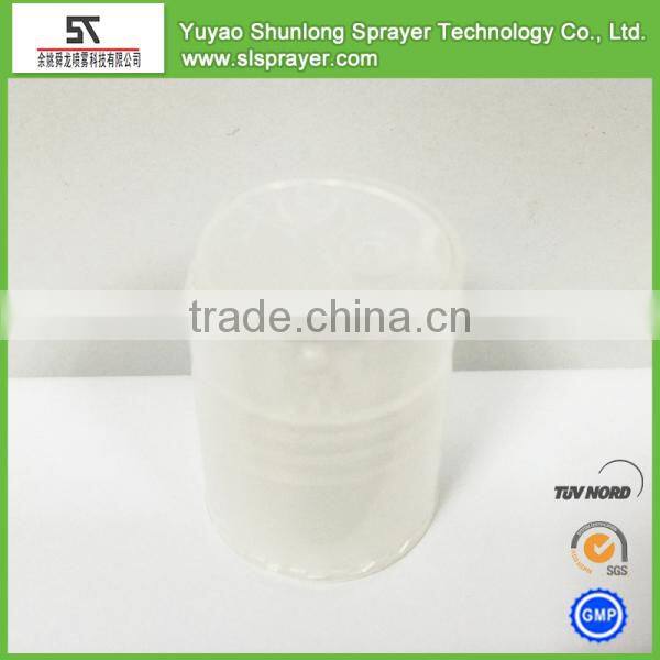 plastic screw bottle lid push pull closure cap