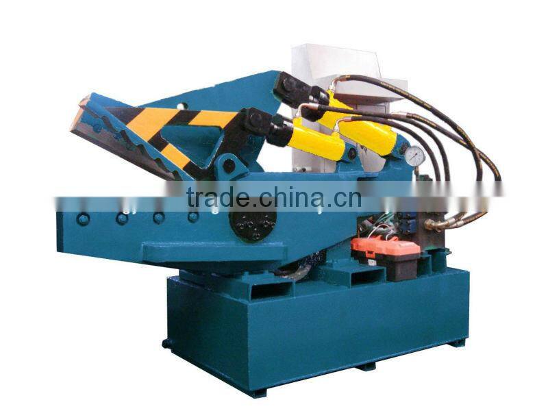 Hydraulic plate shear machine