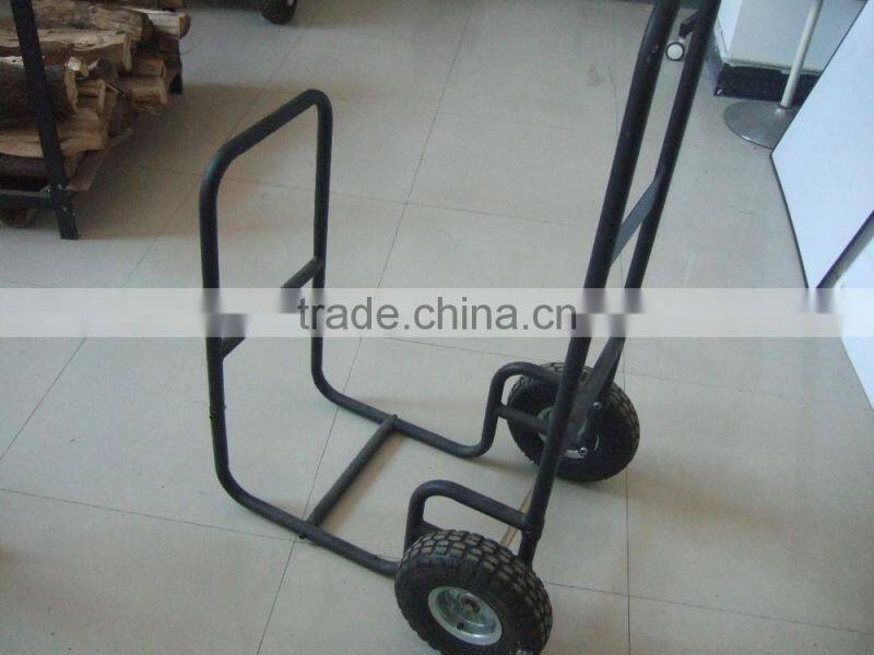wood log cart,moving log container