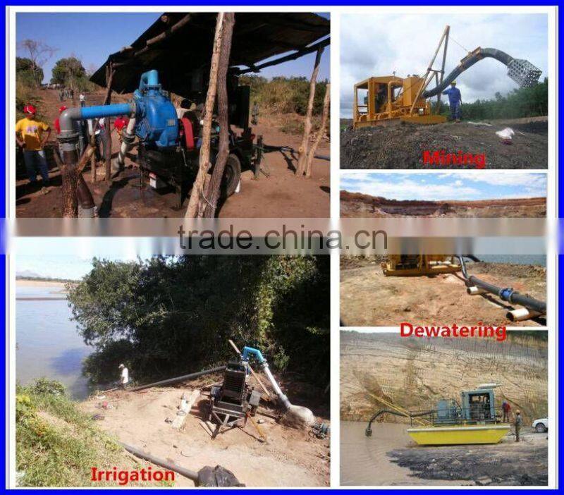 Centrifugal Semi-open Impeller Diesel Engine Water Pump