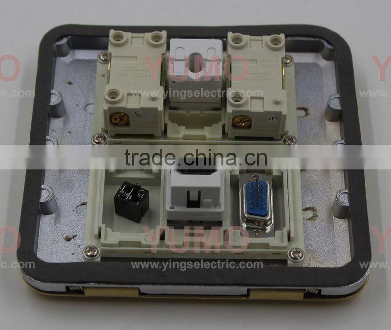 HGD-5T YUMO Spring style aluminum alloy Floor Socket (IP55 )