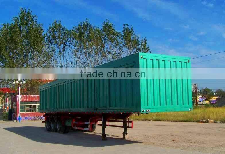 China Van Body Truck, Cargo Strong Box Semi Trailer