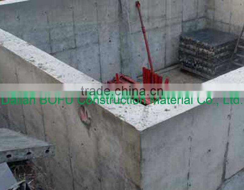 Chinese plastic modular formwork system for column and slab construction and building