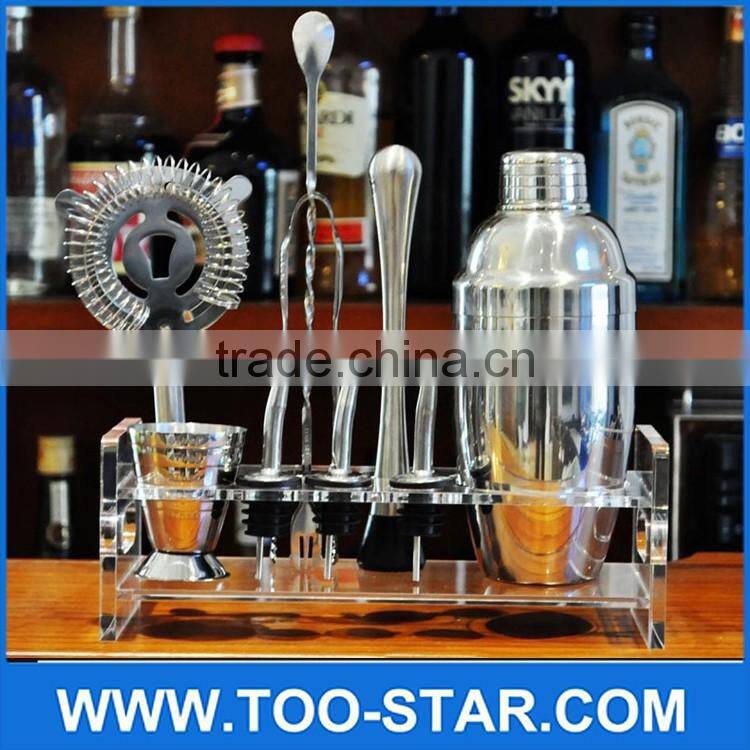 Stainless Steel 750ml 25oz Wine Shaker Cocktail Martini Mixer for Barware Bar Cocktail Shaker