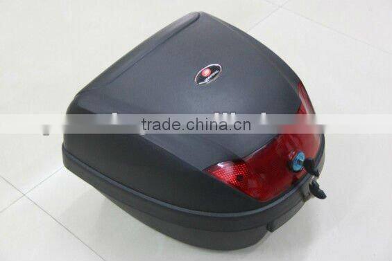 28L black motorcycle tail box