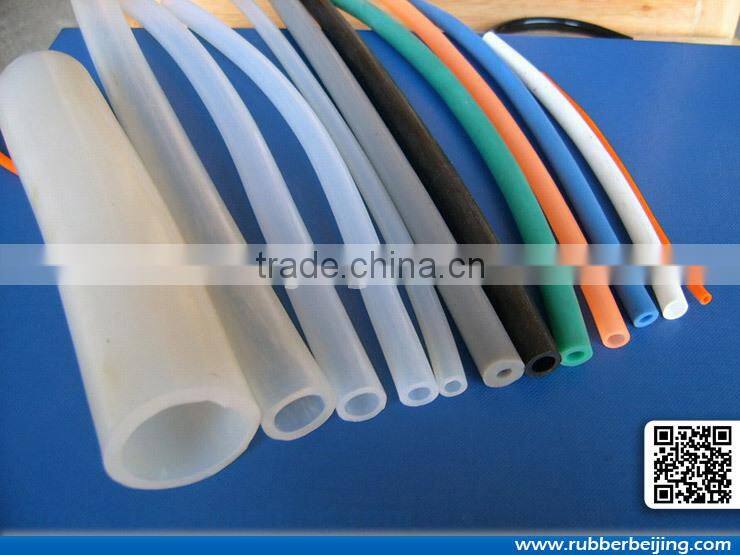 High quality colored or transparent silikon rubber hose