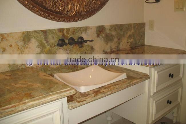 UNIQUE DESIGN ONYX BATHROOM COUNTERTOPS
