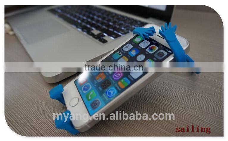 Creative Self adhesive personalized shape pop phone handset holder