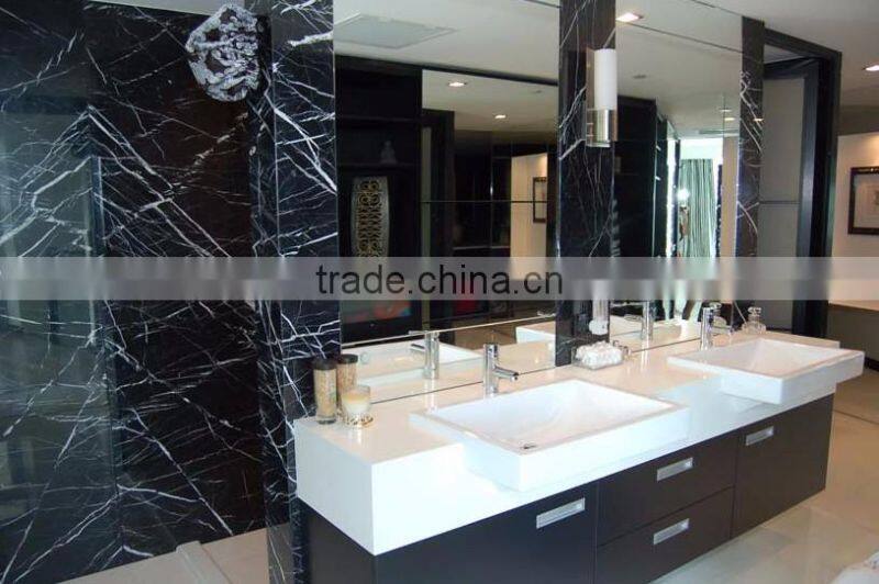 good price nero marquina marble slabs for countertop