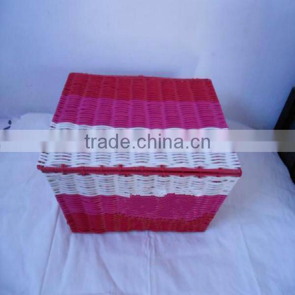 Cheap pp plastic storage basket from Linyi JiaYu manufacturer