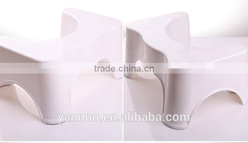 toilet squatting stool, Plastic toilet foot stool, bathroom squatty potty toilet stool
