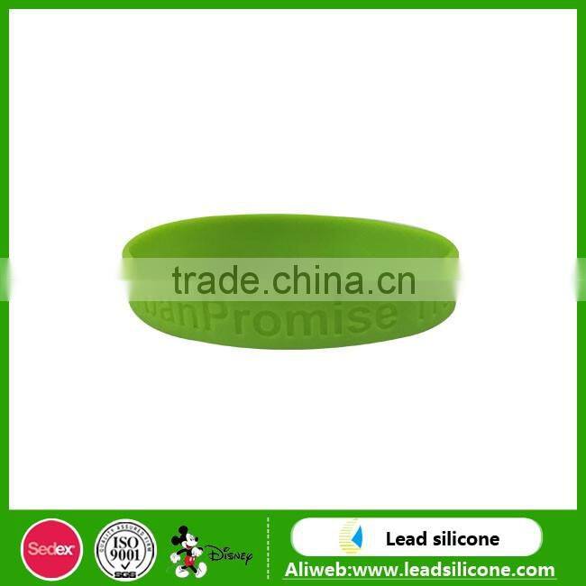 Cheap Customized logo personalised silicone bracelets