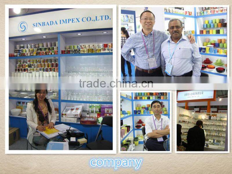 high quality ceramic flat plate for decoration