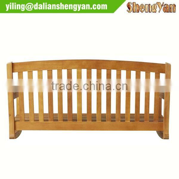 Nice hanging wooden porch swing for sale