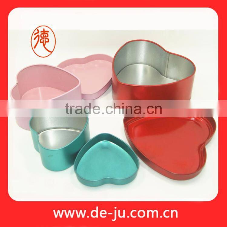 Round polyester string customized food grade tin can