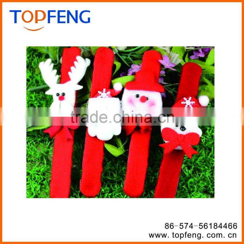 Promotional slap bracelet cheap slap band Christma style,christmas slap bracelet,christmas gifts
