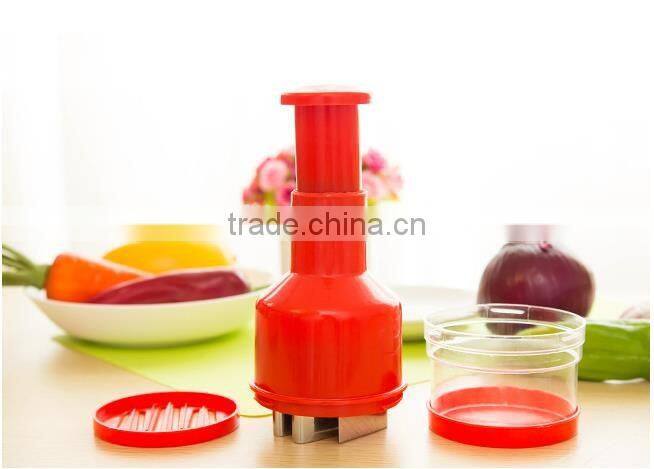 plastic multicolor Household onion garlic slicer Onion cutters