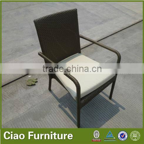 2014 new patio outdoor garden rattan teakwood dining table