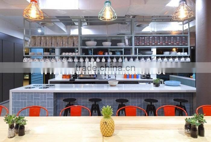 Interior design custom sized built small cafe bar