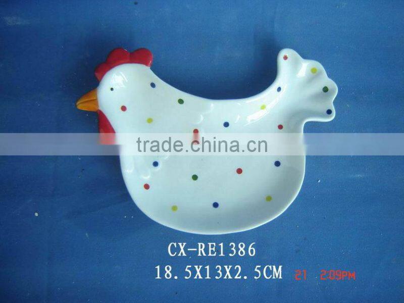 Ceramic easter bowl,chicken shape bowl