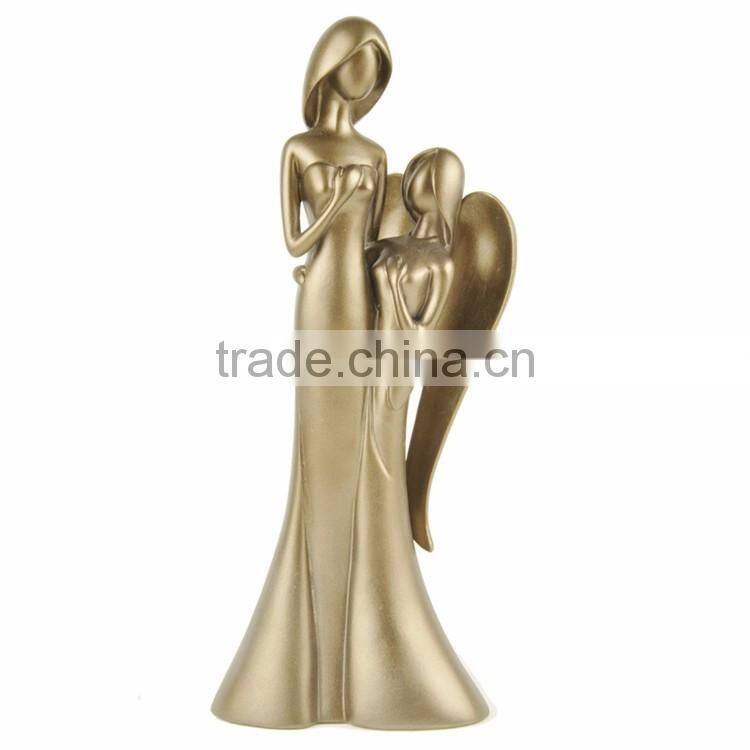 Custom wedding decorations polyresin angel statue