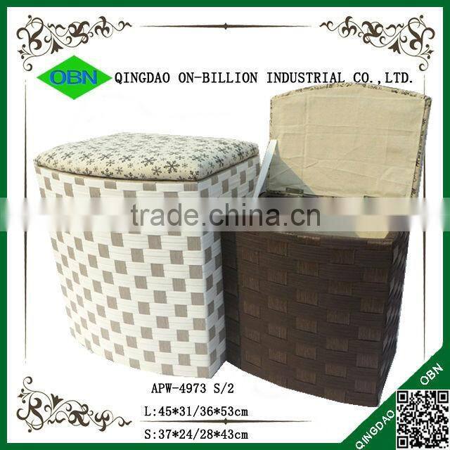 Round shape cheap ottomans