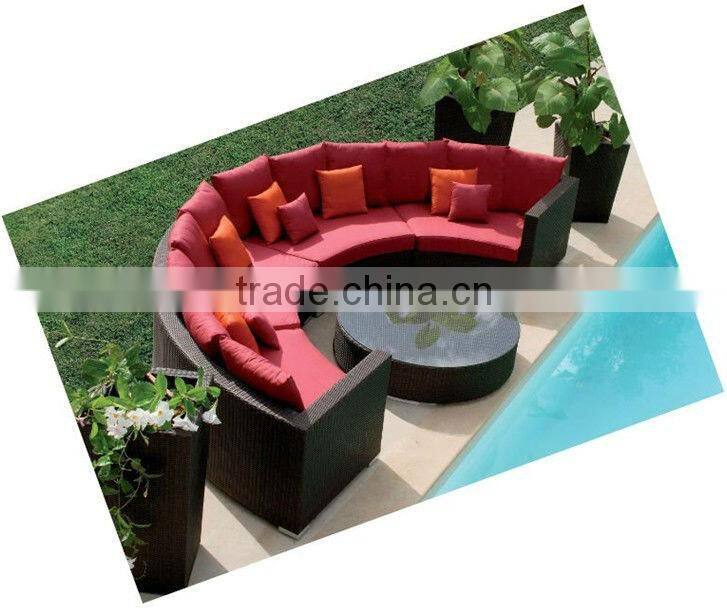 Modern garden outdoor furniture sofa, sectional sofa set