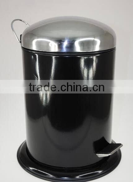 leak-proof garbage can with foot pedal