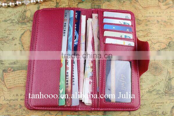 Wholesale popular ladies leather wallet
