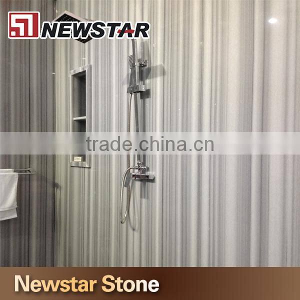Decorative Bathroom Marble Shower Panel