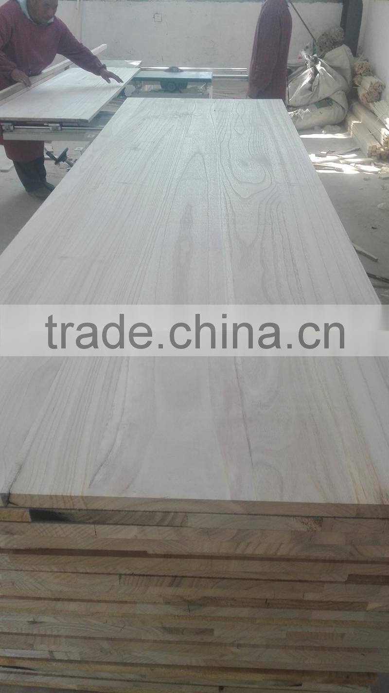 paulownia edge glued panel