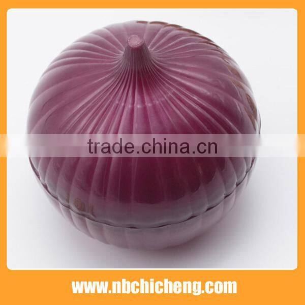 On storage box,Onion shape preservation box