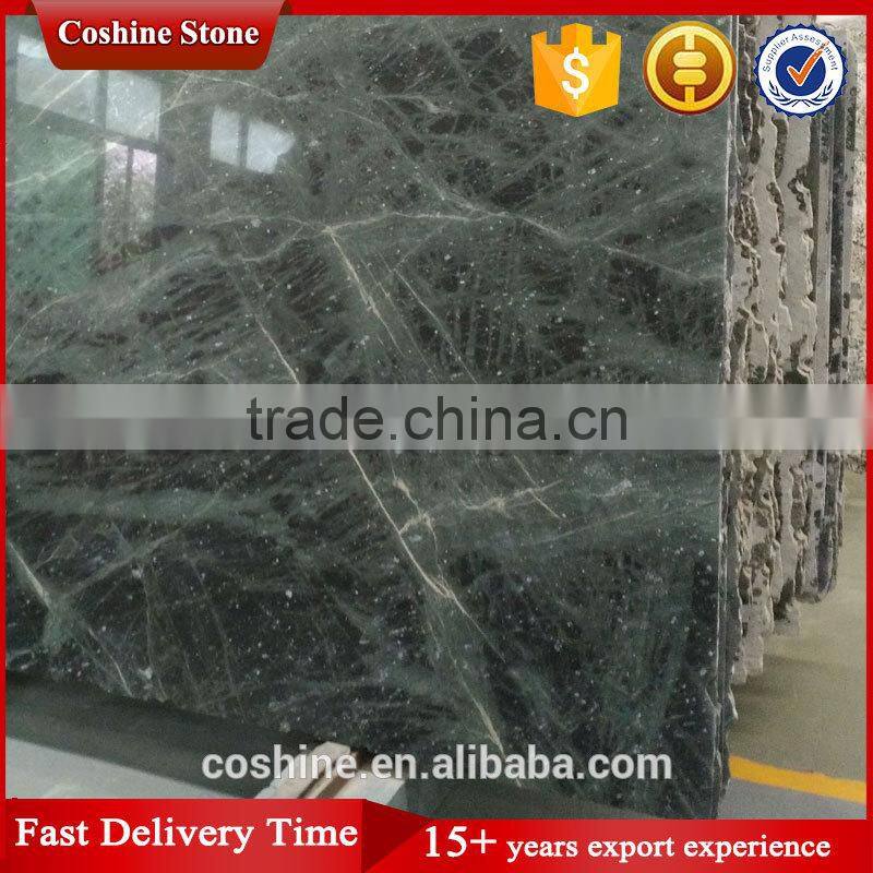 Galaxy light green marble slab bathroom floor tile