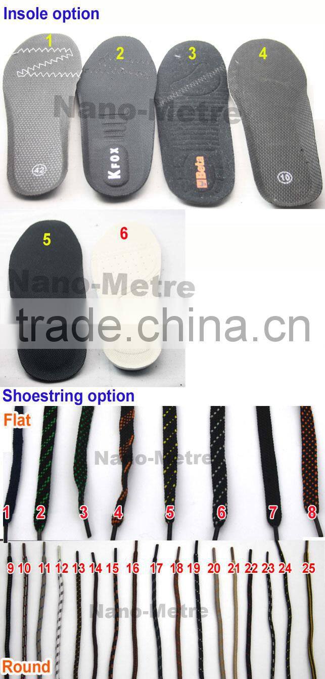 NMSAFETY black work shoes non slip work shoes