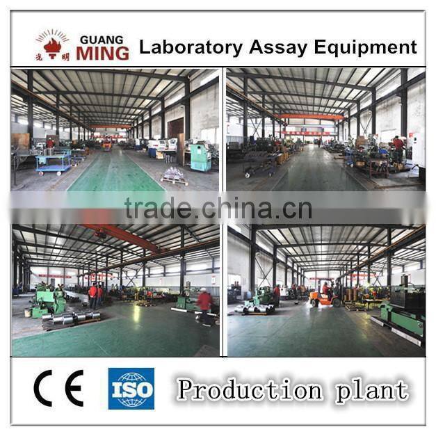 automatic crushing,mixing,dividing plant for ore sample processing 16mm lab roller crusher