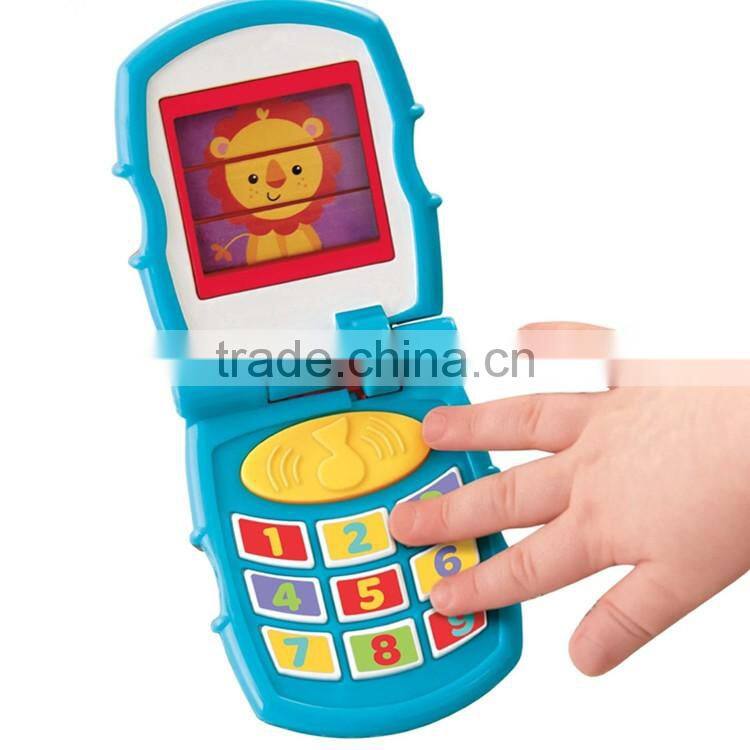 China ICTI GSV Manufacturer Plastic Toy Mobile Phone with Music Play
