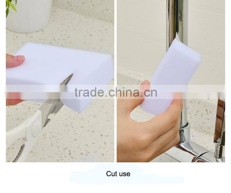 10*7*3cm hot sale melamine sponge for kitchen cleaning foam