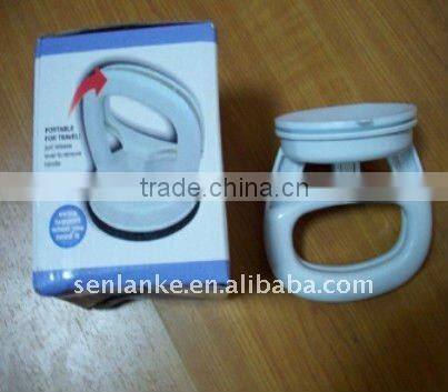 comfortable bathroom handle