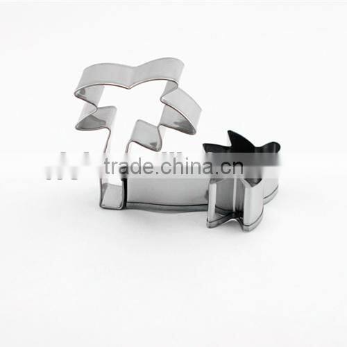 Kasun novelty coconut tree metal cookie cutter set plant range