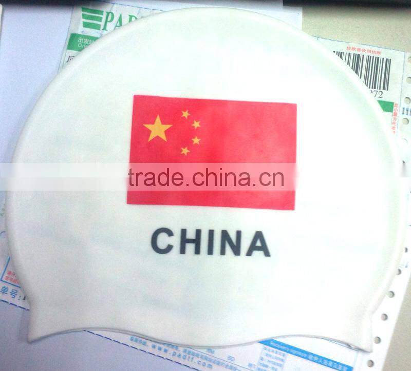 colorful swimming hat/swim hats for women/waterproof swimming hat(FDA, LFGB)