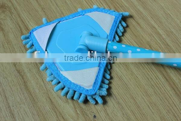 telescopic long handle corner bathroom car microfiber brush