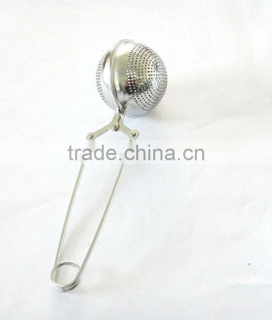 high quanlity stainless steel tea strainer/tea ball/tea infuser