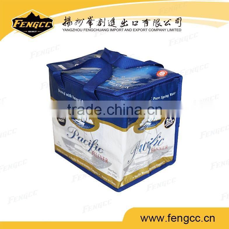 2016 new style rectangle lunch ice bag German beer wine cooler bag