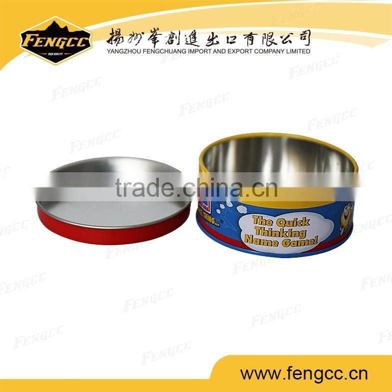 Promotional lovely cookie biscuit or clothes tin box for beautiful color made in China