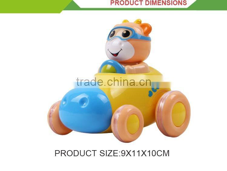 Good quailty cartoon set pull back plastic diecast model parts